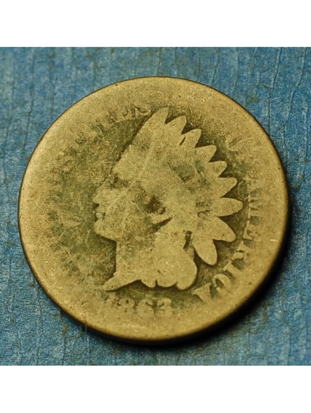W134 1863 Indian Head Cent Penny 1c - Check Out Our Store CIVIL WAR ERA!!